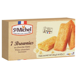 St Michel 7 Brownies White Chocolate 210G