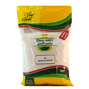 Vrai Gout Regular Sugar 2Kg