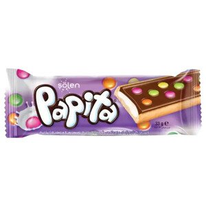 Papita Biscuit Milk Chocolate Milk & Dragee 33G