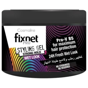 Cosmaline Fixnet Pro Styling Gel Extra Strong Wet Look 450Ml