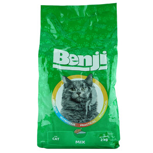 Benji Cat Food With Mix2kg