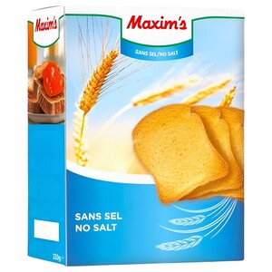Maxim's Toast Without Salt 330G