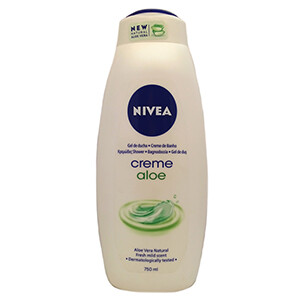 Nivea Shower Gel Creme Aloe 750Ml