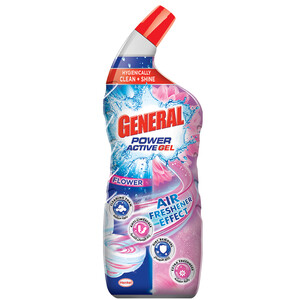 Der General Toilet Bowl Cleaner Power Active Gel Flower 750Ml