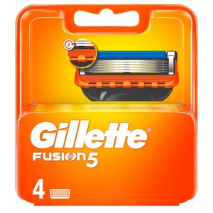 Gillette Fusion 5 4 Pieces
