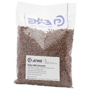 Erg Flakes Milk Chocolate 200G