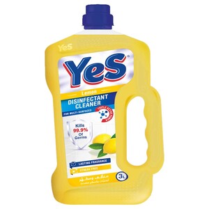 Yes Disinfectant Cleaner Lemon 3L
