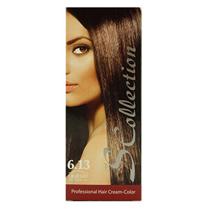 S Collection Hair Cream Color 6.13 Dark Ash Beige