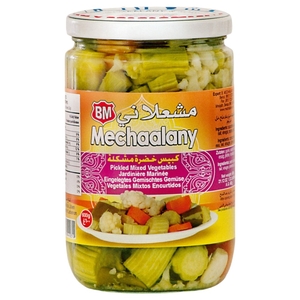 Mechaalany Pickles Mixed Vegetables Jar 1Kg