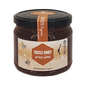 Beeblos Organic Pure Thistle Honey 500G