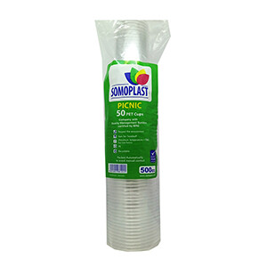 Somoplast Clear Pet Cups *50 500Cc
