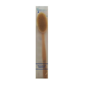 Or Bleu Bath Brush With Wooden Handle