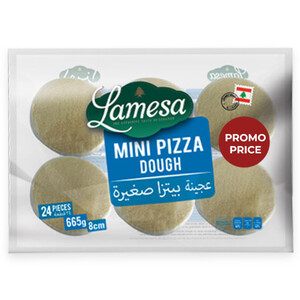 Lamesa Frozen Mini Pizza Dough 665G