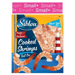 Siblou Frozen Cooked Shrimps Small+ 400G