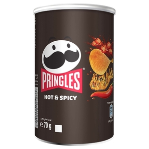 Pringles Potato Chips Hot & Spicy 70G