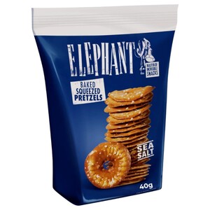 Elephant Pretzels Disc Salt 40G