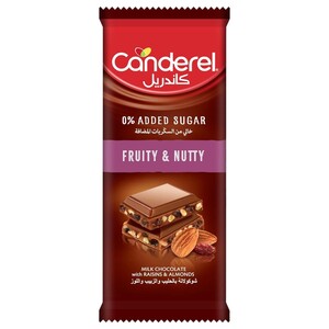 Canderel Milk Chocolate Fruits & Nuts 100G