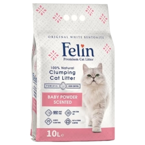 Felin Cat Litter Baby Powder 10L