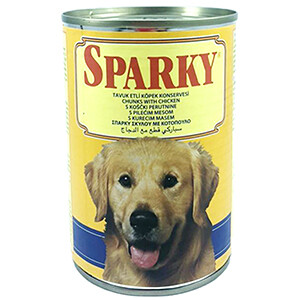 Sparky Dog Food With Chicken 415G