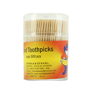 Boudy Wooden Toothpicks 500 Pieces