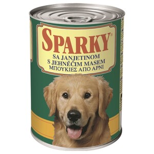 Sparky Dog Food Chunks With Lamb 415G