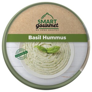 Smart Gourmet Hommos Basil 150G