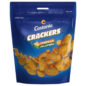 Castania Peanuts Crackers Cheese Jalapeno 70G