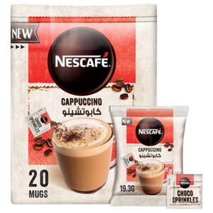Nescafe Cappuccino 19.3G X20
