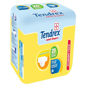Tendrex Adult Diapers Medium 20 Pieces