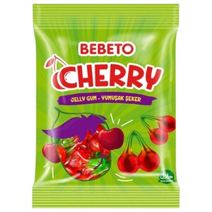 Bebeto Jelly Gum Cherry 80G