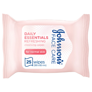 Johnson's Face Care Cleansing Wipes 25 Sheets