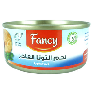 Fancy Light Meat Tuna In Soya Oil 160G