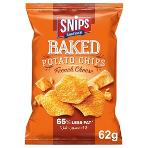 Snips Potato Chips French Cheese 62G