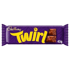 Cadbury Chocolate Bar Twirl 43G