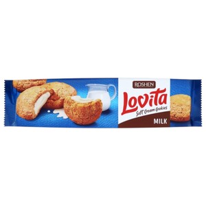Roshen Lovita Cookies Milk 170G