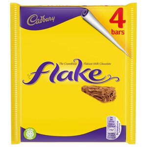 Cadbury Flake 4 Bars 80G