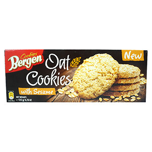 Bergen Cookies Oat With Sesame 135G