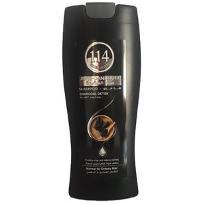 114 Amatoury Shampoo Charcoal Detox 400Ml
