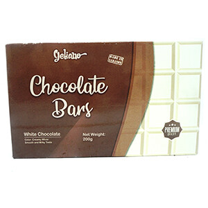 Geliano White Chocolate Block 200G