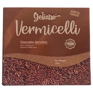 Geliano Vermicelli Chocolate Sprinkles 100G