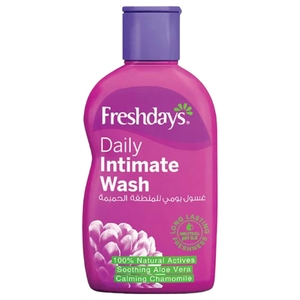 Freshdays Daily Intimate Wash Soothing Aloe Vera & Calming Chamomile 200Ml