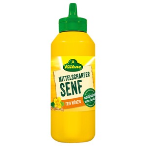 Kühne Squeeze Mustard Medium Hot 255G