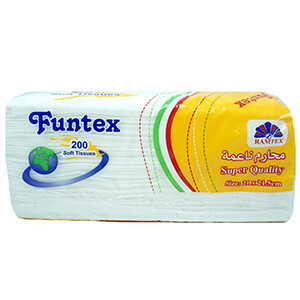 Funtex Facial Tissue 200Sheets