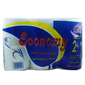 Ramtex Toilet Tissue 12 Rolls 2100 Sheets