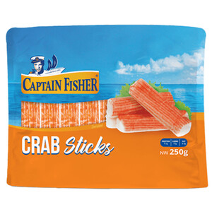 Captain Fisher Frozen Crab Sticks Surimi 250G