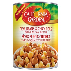 California Garden Fava Beans & Chick Peas 400G