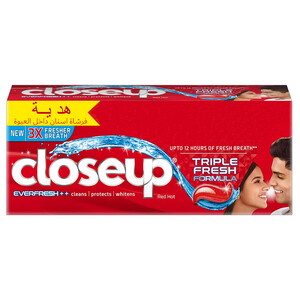 Close Up Red Hot 100Ml+Tb Free