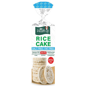 Health Up Rice Cake Salt Free 120G