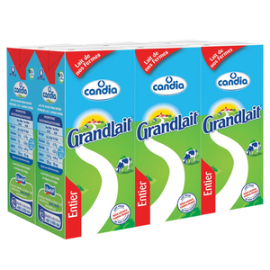 Candia Uht Lait Entier 125Ml X6
