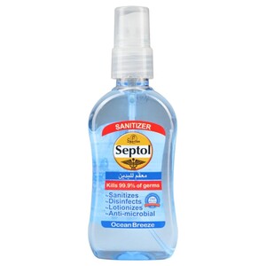 Septol Spray&Sanitize Blue 85Ml